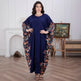 Middle East Muslim Women's Skirt Arab Floral Loose Robe - EX-STOCK Canada