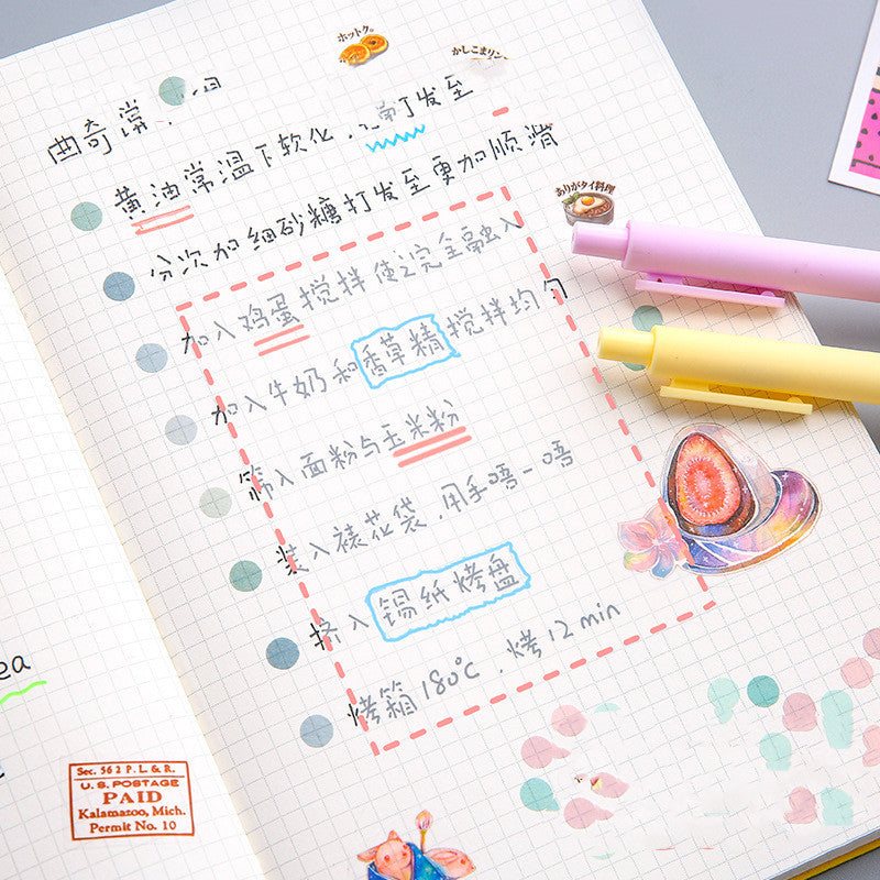 PET Transparent Post-it Notes Waterproof Material Sticky Notes 