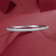 Classic Fashion Bridal Pave AAA Cubic Zirconia Princess Cut CZ Eternity Tennis Stackable Bangle Bracelet For Women, Prom, Wedding Silver Plated 7-7.5 Inch EX-STOCK