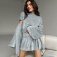 Short-sleeved Shorts Outerwear Gown Three-piece Pajamas For Women - EX-STOCK Canada