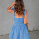 Fashion Personalized Sling Denim Women's mini Dress - EX-STOCK CANADA