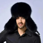 Locomotive Ushanka Men's Winter Thickened Outdoor Cold-proof Earmuffs Hat - EX-STOCK CANADA