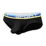 Silk Quick dry Breathable Ball sack Briefs with Pouch underwear men.