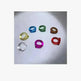 Female's High Transparent Acrylic Cross Ring - EX-STOCK CANADA