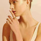 Female's New Stainless Steel Twist Fried Dough Knot Opening Ring - EX-STOCK CANADA