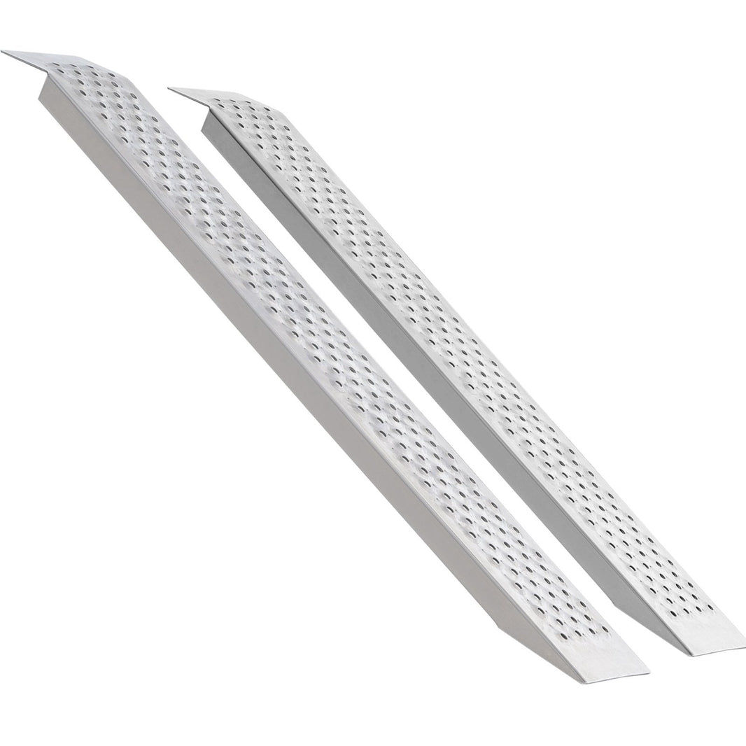 47.2 X 8.5 Aluminum Ramps 880 LBS Capacity Loading Ramps 2PCS EX-STOCK