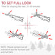 6FT Artificial Snow Dipped Christmas Tree Xmas Pencil Tree Holiday Home Indoor Decoration With Foldable Black Stand, Green EX-STOCK Canada 