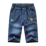 Simple And Versatile Casual Boys' Denim Capris Denim Pant Trouser for boys