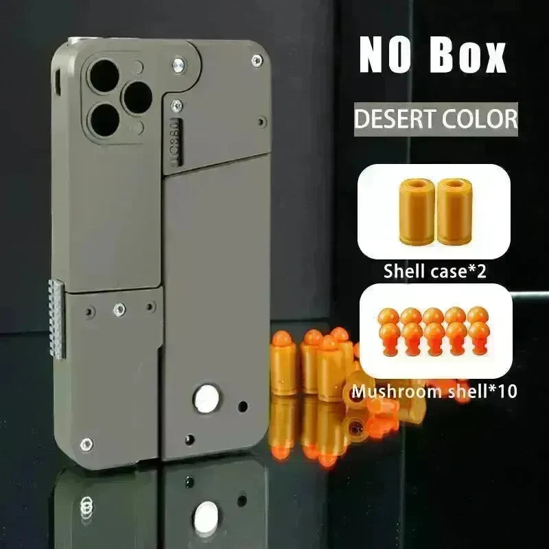 mobile phone shape folding soft bullet gun toy - EX-STOCK CANADA