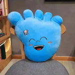 Creative Big Feet Nap Pillow Plush Toys Contented Chang Le - EX-STOCK CANADA