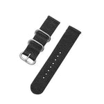 Adecuado para la liberación rápida Gear S3 S3 S2 espesada con correa de reloj de lienzo