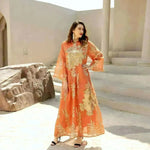 Fired Sequins Light Luxury Celebrity Party Abaya Dress for Arab Dubai Turkey Middle East Women - EX-STOCK CANADA