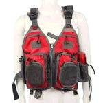 Fishing Outdoor Sport Flying Men Respiratory Jacket Safety Vest Survival Utility Vest - EX-STOCK CANADA