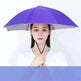 Fishing Umbrella Hat Large Hat Umbrella Hat Umbrella - EX-STOCK CANADA