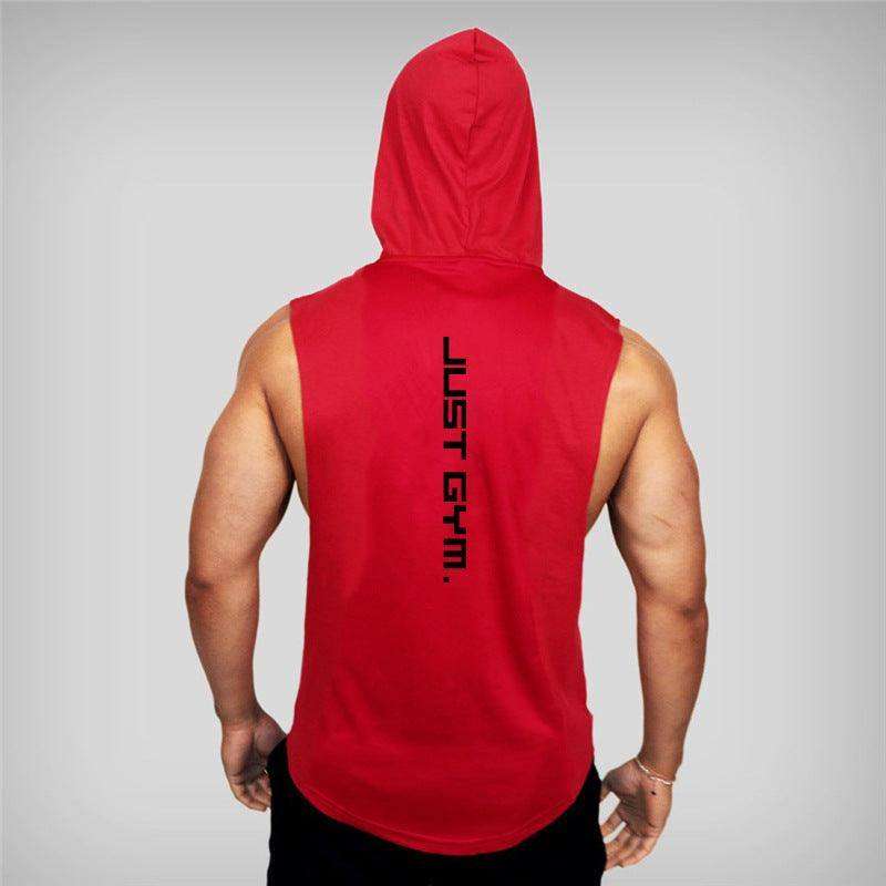 Fitness Vest Men Hooded Loose Clothes - EX-STOCK CANADA