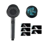 Five-color Wind Turbine Shower Head 56 Speed Water Silicone Shower Head - EX-STOCK CANADA