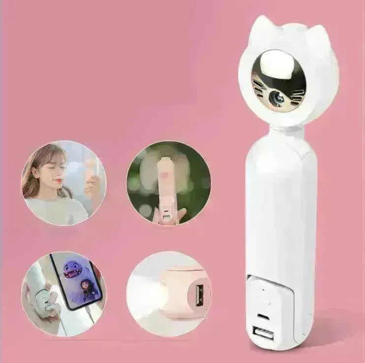 Five-in-one Multi-function Combination Hand-held Hydrating Fan - EX-STOCK CANADA