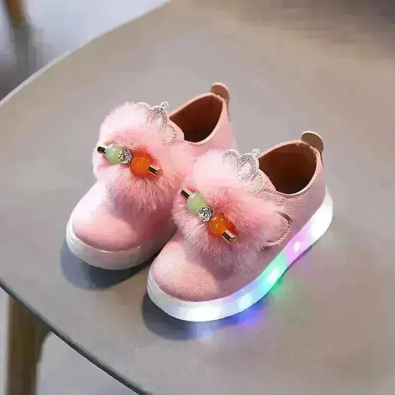 Flashing Shoes Kids Board Shoes Soft Sole - EX-STOCK CANADA