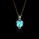 Fluorescent Stone Three-dimensional Planet Noctilucent Necklace - EX-STOCK CANADA