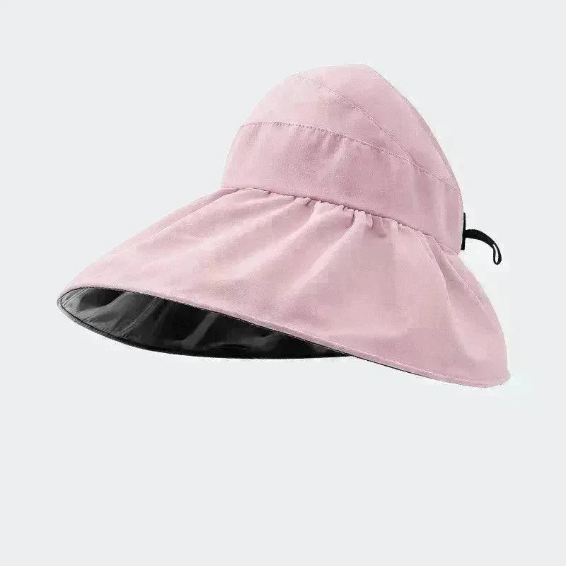 Foldable Fisherman Hat Summer Empty Top Sun Protection Hat UV Protection Upf50 Sun Visor Full-face Sunhat For Women - EX-STOCK CANADA