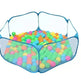 Foldable Kids' Play Tent with Ball Pit: Ocean Ball Pool & Crawling Game House for Outdoor Fun - EX-STOCK CANADA