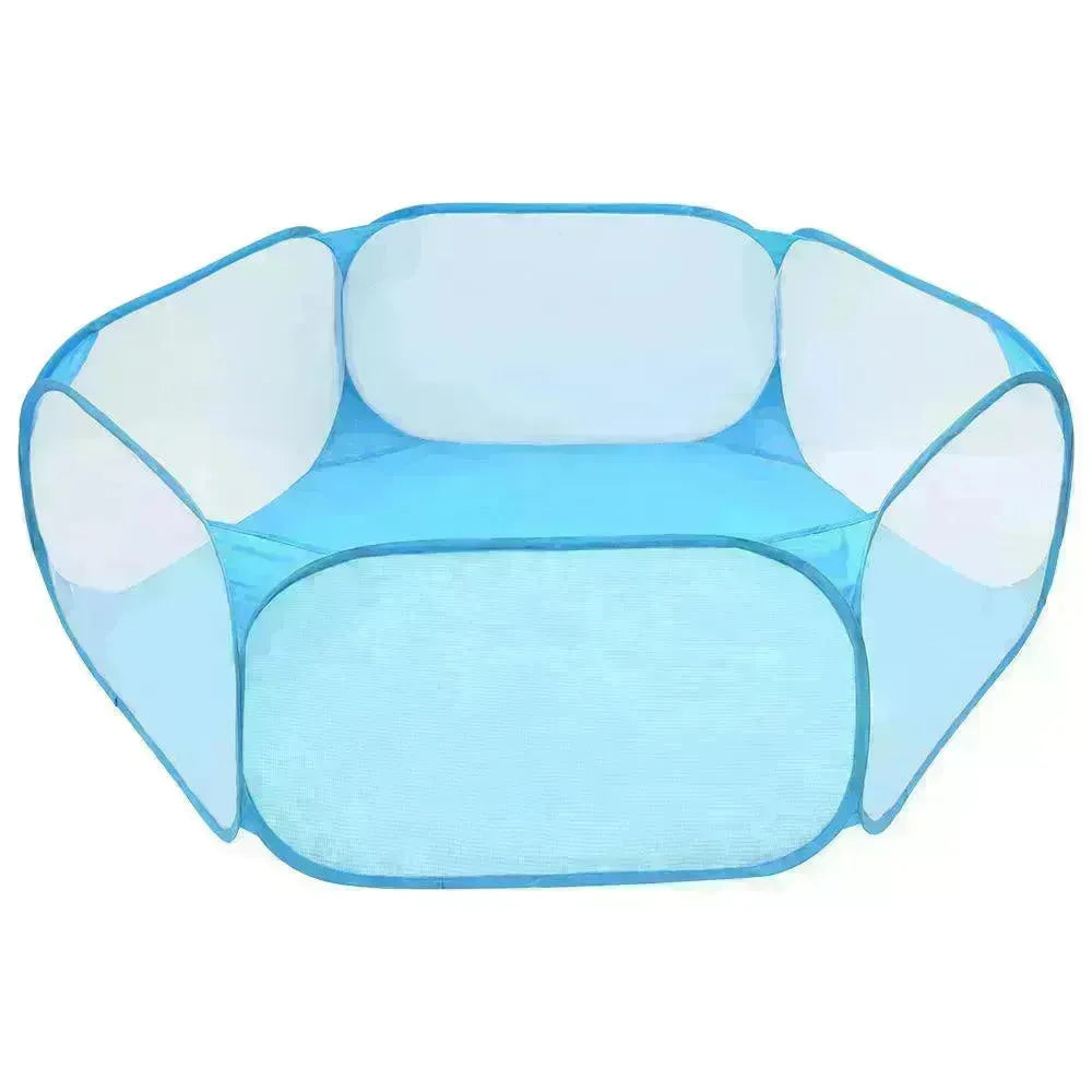 Foldable Kids' Play Tent with Ball Pit: Ocean Ball Pool & Crawling Game House for Outdoor Fun - EX-STOCK CANADA