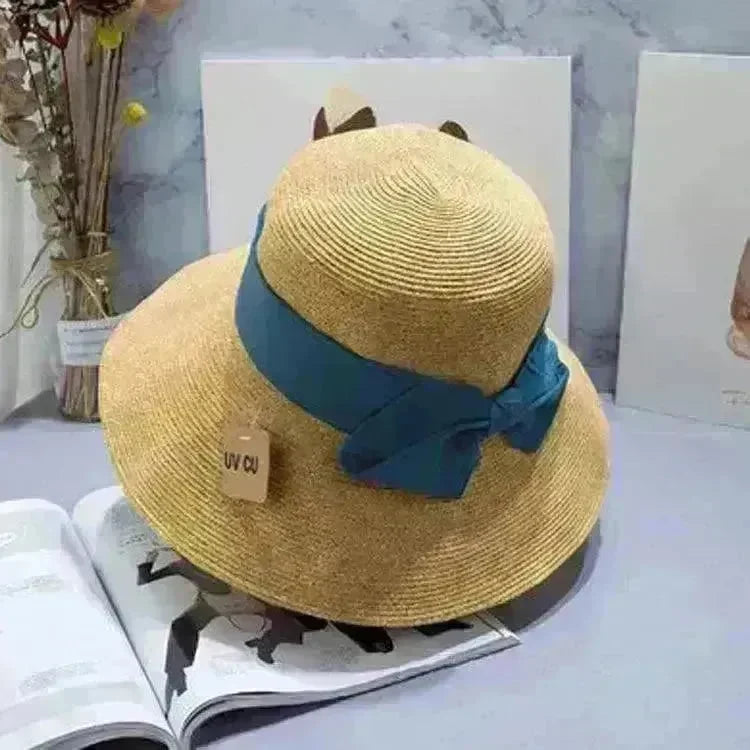 Foldable Summer Beach Sun Hat - EX-STOCK CANADA