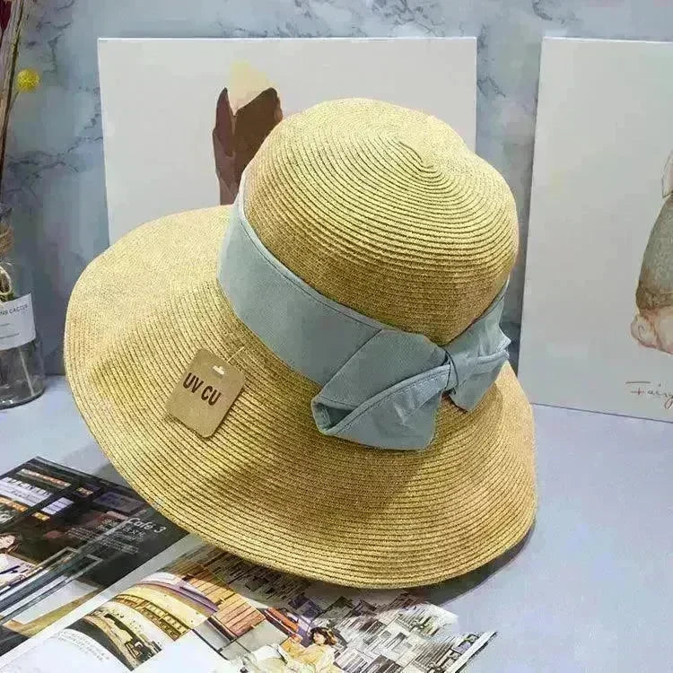 Foldable Summer Beach Sun Hat - EX-STOCK CANADA