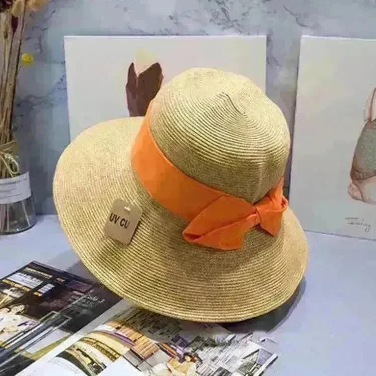 Foldable Summer Beach Sun Hat - EX-STOCK CANADA