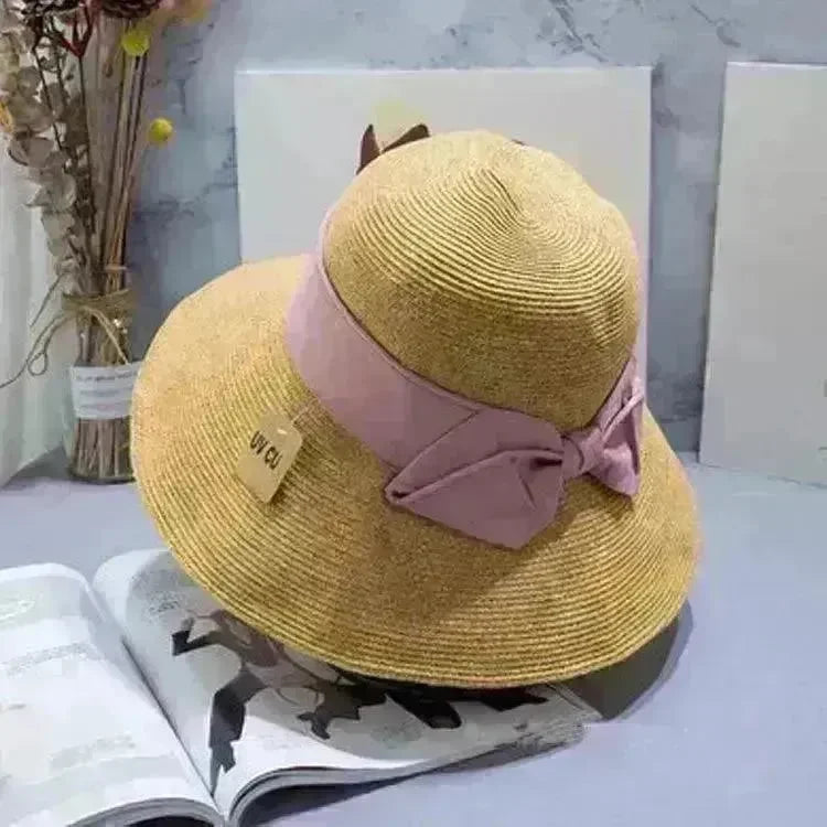 Foldable Summer Beach Sun Hat - EX-STOCK CANADA