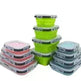 Folding lunch box - EX-STOCK CANADA