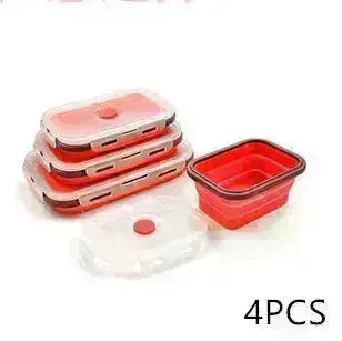 Folding lunch box - EX-STOCK CANADA