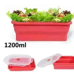 Folding lunch box - EX-STOCK CANADA