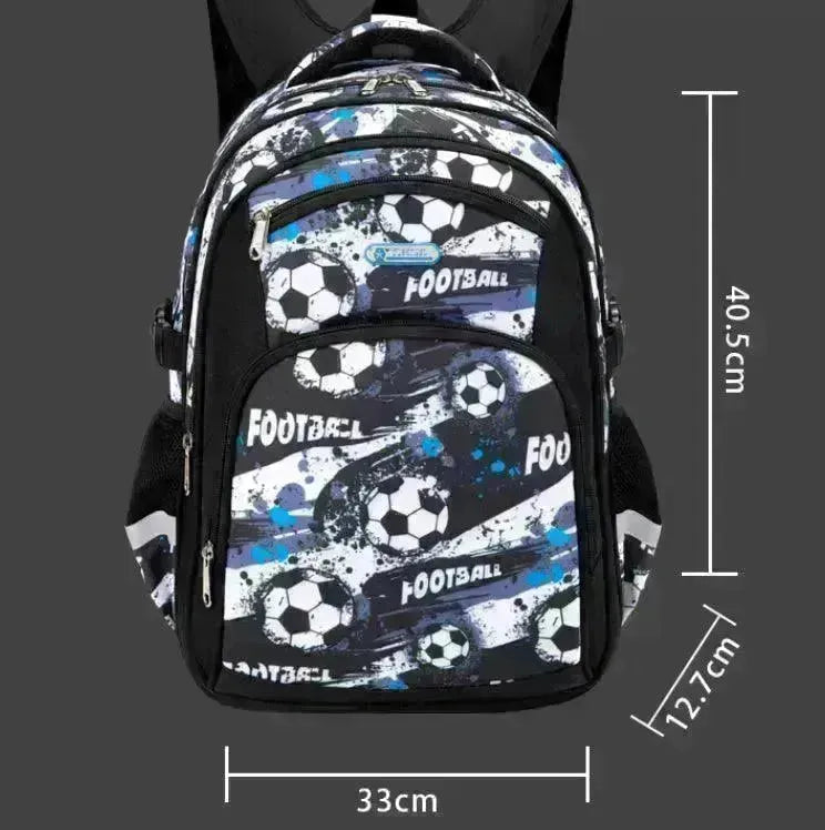 Football Schoolbag Elementary School Boy - EX-STOCK CANADA