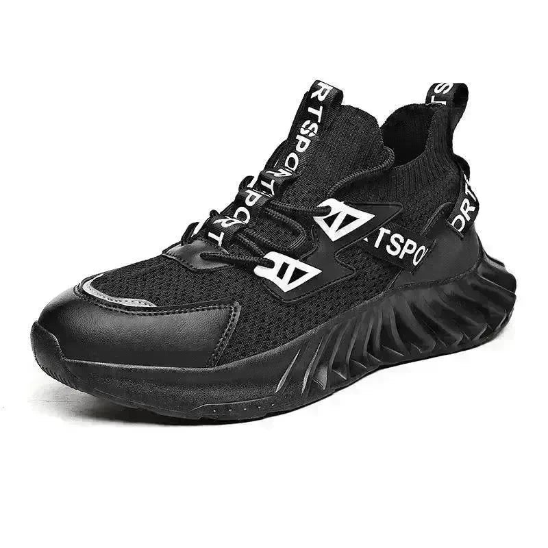 Foreign Trade Cross-Border 46 Large Size Men'S Shoes Summer Mesh Fly Woven Casual Sports Shoes Men'S Thick-Soled Ultra-Light Daddy Running Shoes - EX-STOCK CANADA