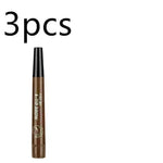 Four-Forked Water Eyebrow Pencil Four-Head Eyebrow Pencil - EX-STOCK CANADA