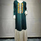 Four Seasons Embroidered Lace Chiffon Dubai Robe - EX-STOCK CANADA