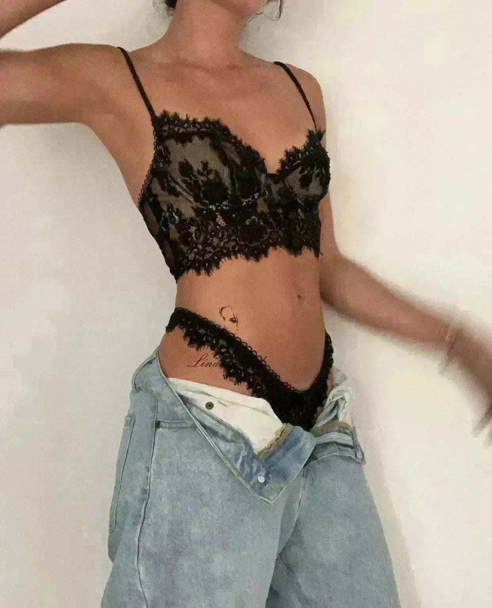 French Sexy Lace Lingerie Set - EX-STOCK CANADA