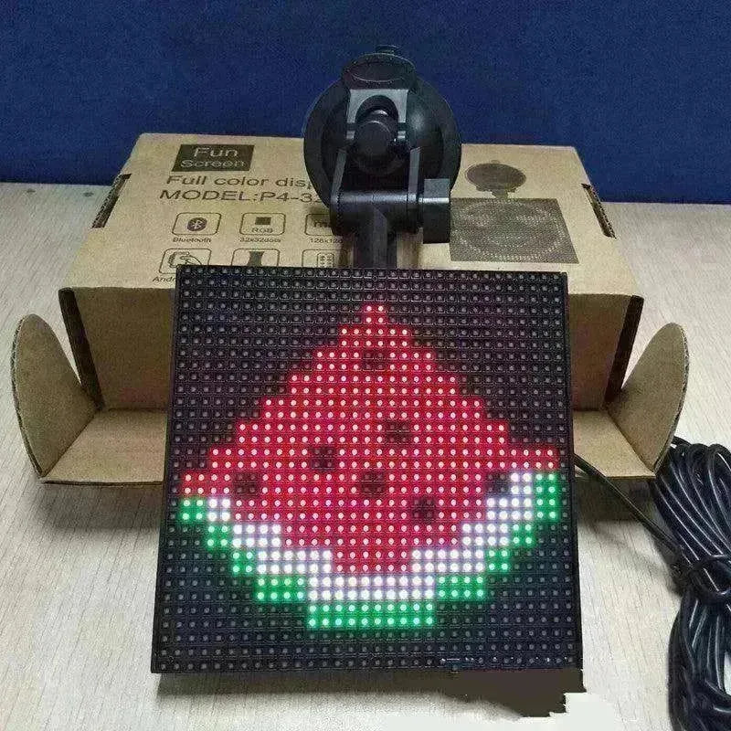 Full-Color Bluetooth Emoticon Car Led Display - EX-STOCK CANADA