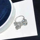 Full Diamond Bow Ring Female Fashion Personality - EX-STOCK CANADA