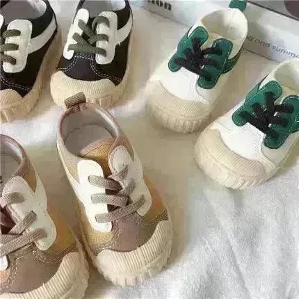 Girls' Baby Soft Bottom Non-slip Children's Canvas Shoes - EX-STOCK CANADA