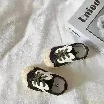 Girls' Baby Soft Bottom Non-slip Children's Canvas Shoes - EX-STOCK CANADA