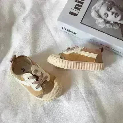 Girls' Baby Soft Bottom Non-slip Children's Canvas Shoes - EX-STOCK CANADA
