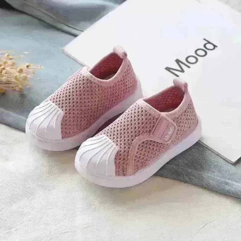 Girls Boys Casual Shoes Spring Infant Toddler Shoes Comfortable Non-slip Soft Bottom Children Sneakers Baby Kids Shoes - EX-STOCK CANADA