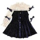 Girls' Dress French Velvet Princess Skirt - EX-STOCK CANADA