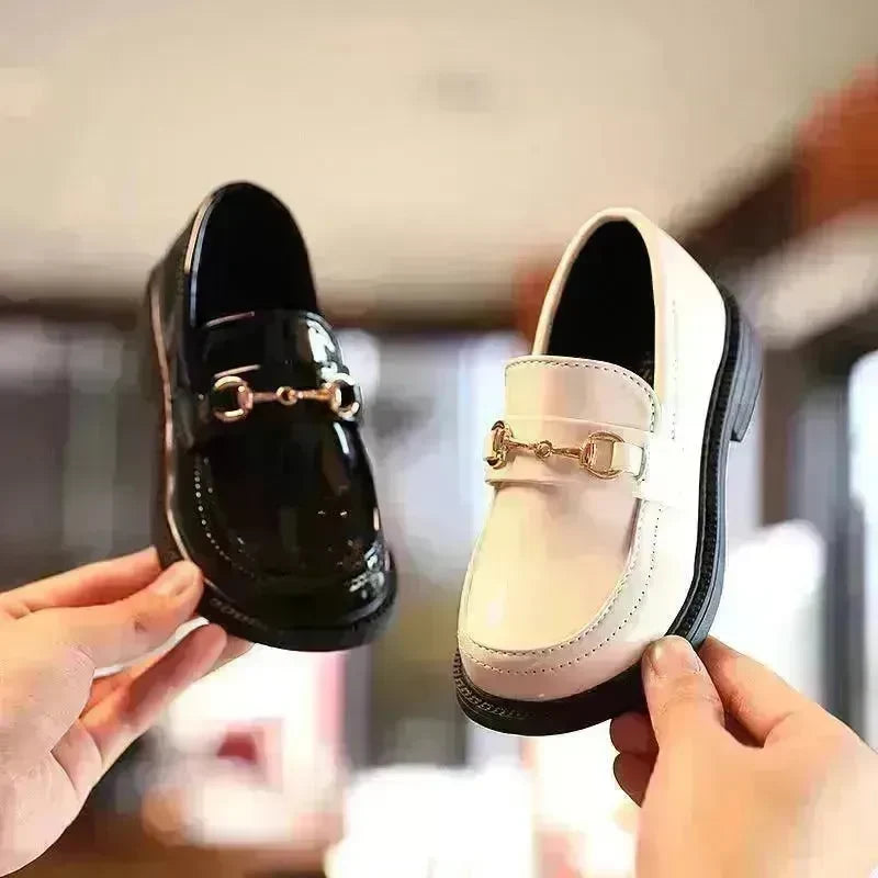 Girls Fashion British Children's Single-layer Shoes - EX-STOCK CANADA