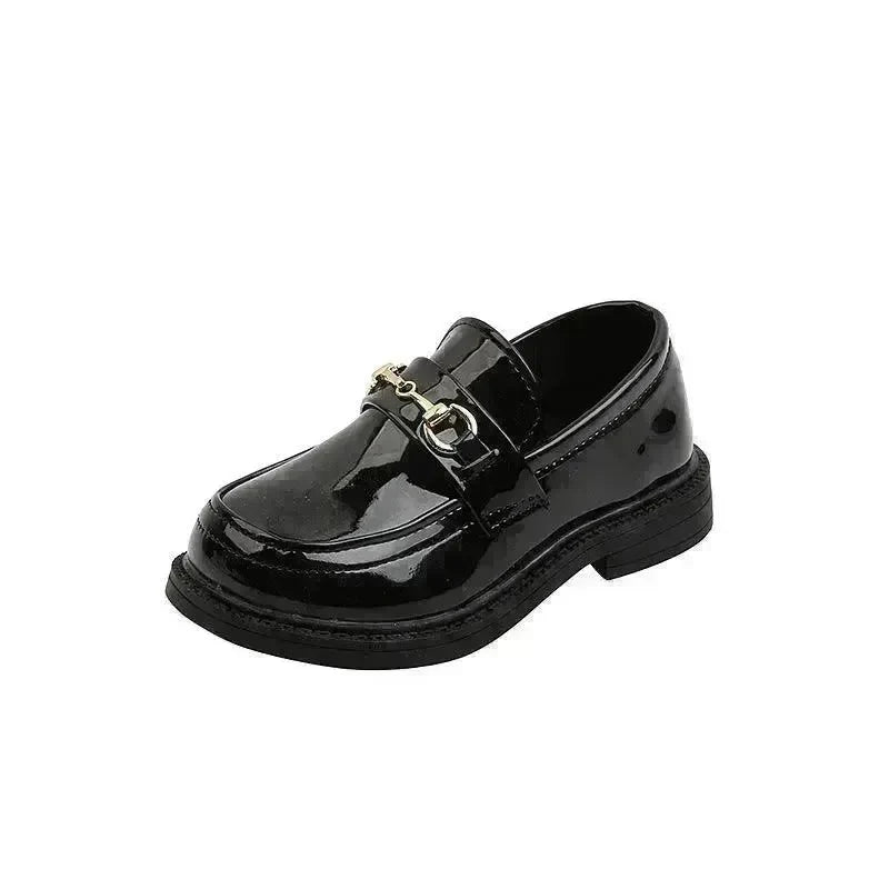 Girls Fashion British Children's Single-layer Shoes - EX-STOCK CANADA
