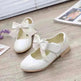 Girls Shoes White Leather Shoes Bowknot Girls Children Princess Shoes - EX-STOCK CANADA