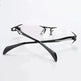 Glasses Frame Rimless Pure Titanium Glasses Frame Women - EX-STOCK CANADA