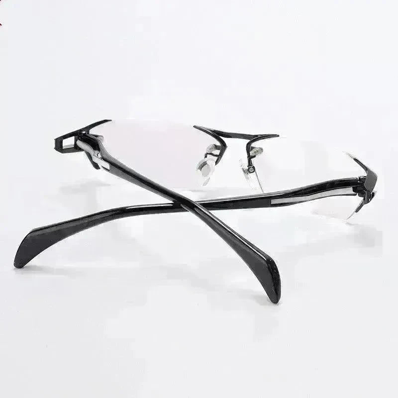 Glasses Frame Rimless Pure Titanium Glasses Frame Women - EX-STOCK CANADA